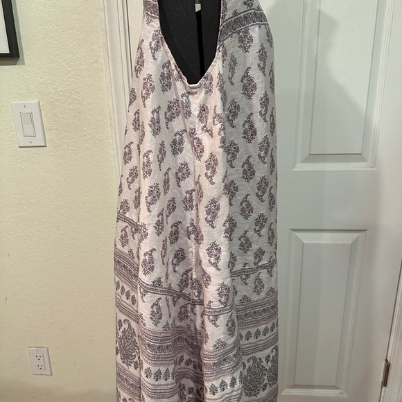 J JILL PURE JILL 100% LINEN SHIFT DRESS POCKETS XL - Picture 2 of 8